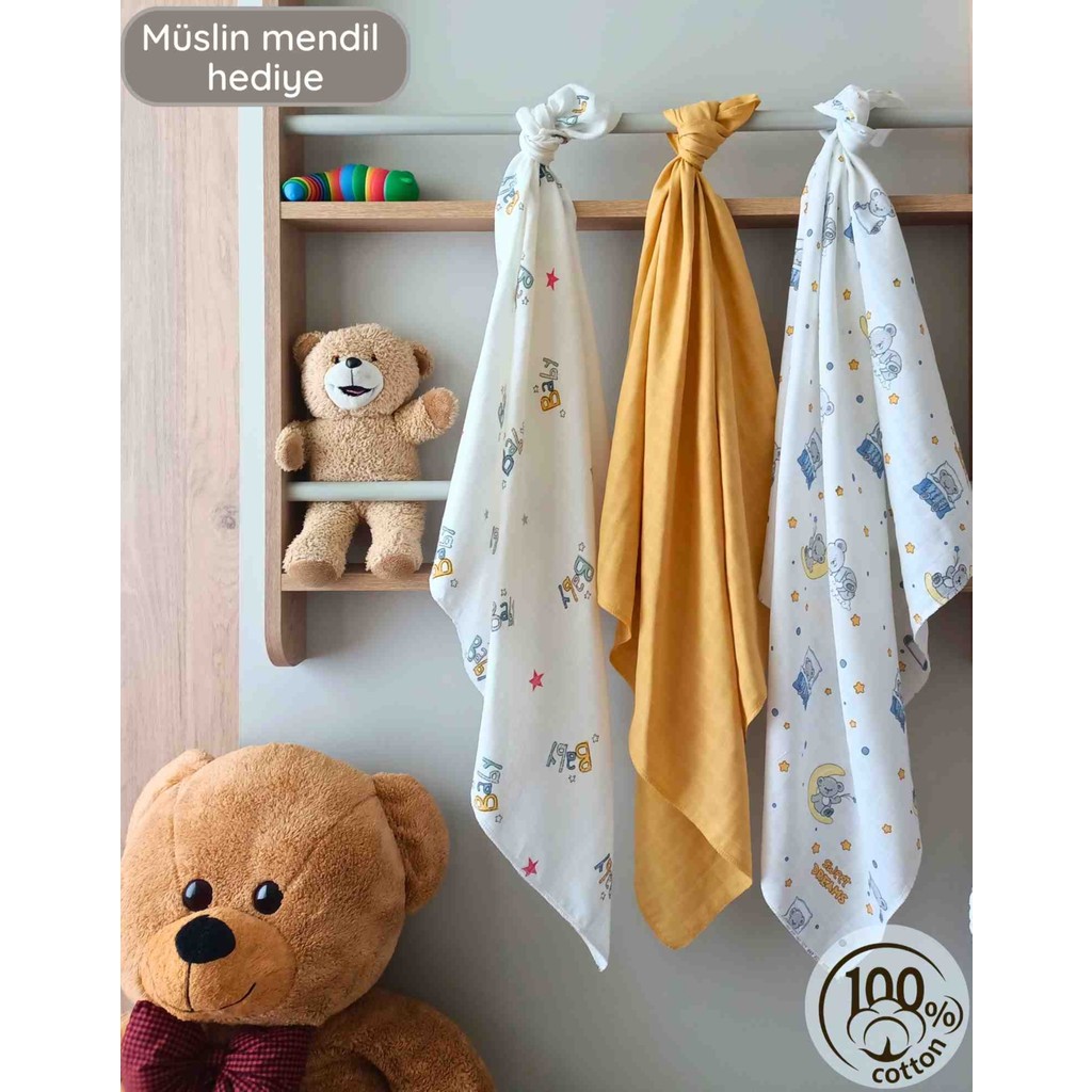 Bebek Müslin Örtü&battaniye 3 Adet %100 Pamuklu Çok Amaçlı Örtü 80X75CM-OEKO Tex Sertifikalı - Koyu Sarı - 80 x 75 cm SSD / Solid State Drive Fiyatı