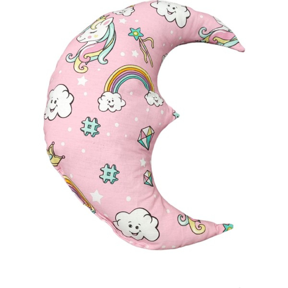 Bebek Özel Ay Dede Yastık Uyku Arkadaşı Süs Yastık (Pembe Unicorn Desenli) Bebek Oyuncakları Fiyatı