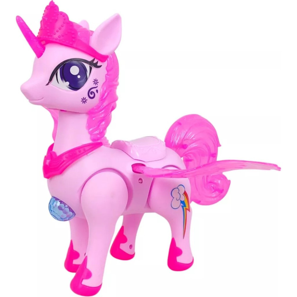 Bebeklerin Emekleme Arkadaşı Sesli Işıklı Yürüyen Unicorn Oyuncak - Pembe Anne Bebek Oyuncak Fiyatı