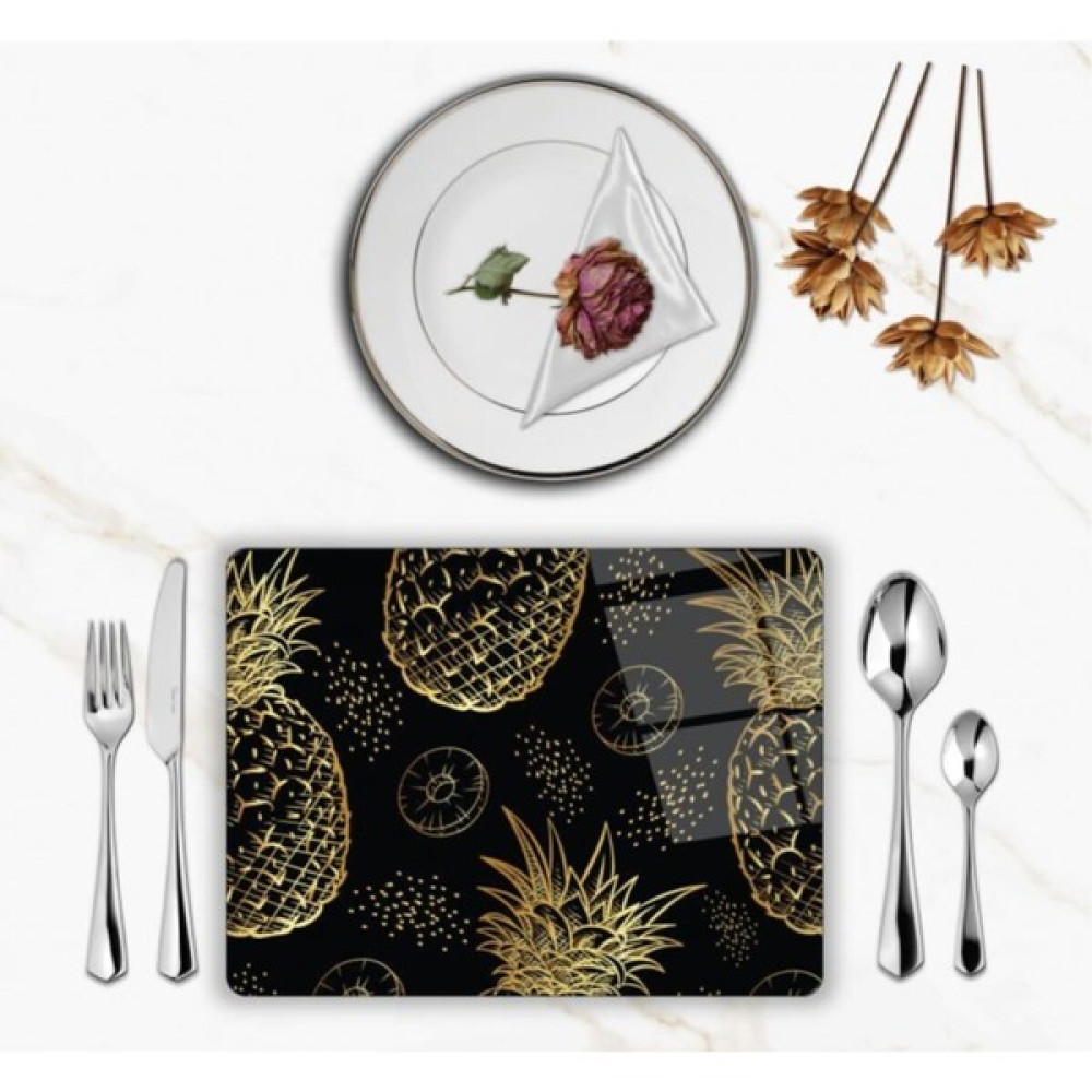 bebekokusu Gold Ananas Supla Takımı 2 Adet - Siyah - 30 x 45 cm Amerikan Servis Fiyatı