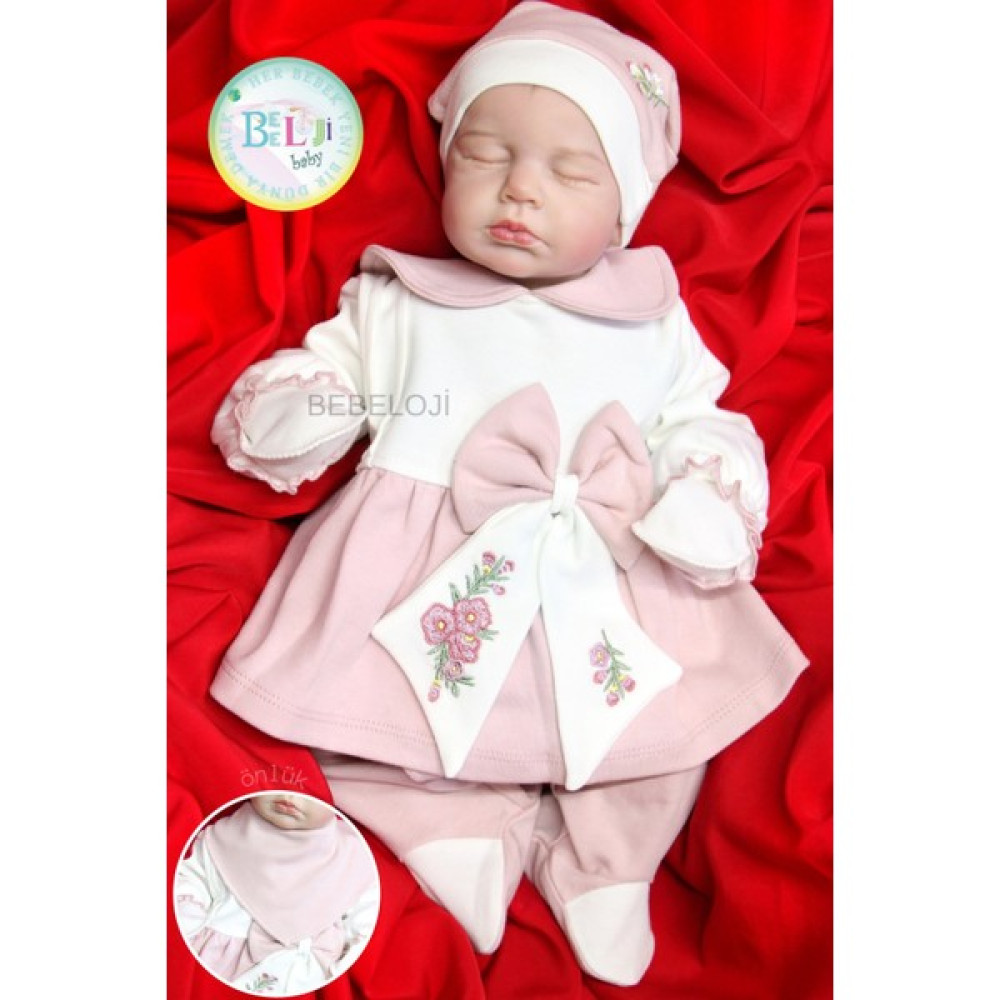 Bebeloji Baby Itır Çiçekli Yenidoğan Kız Bebek 5 Li Hastane Çıkışı Yenidoğan Kıyafeti Bebek Hastane Çıkışı Fiyatı