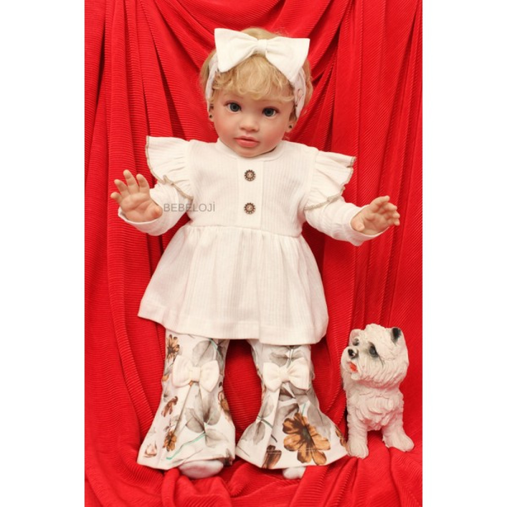 Bebeloji Baby Kız Bebek 3lü Takım 3-6-9-12 Ay (Yenidoğan Kıyafeti Bebek Takım ) Bebek Giysi Takım Fiyatı