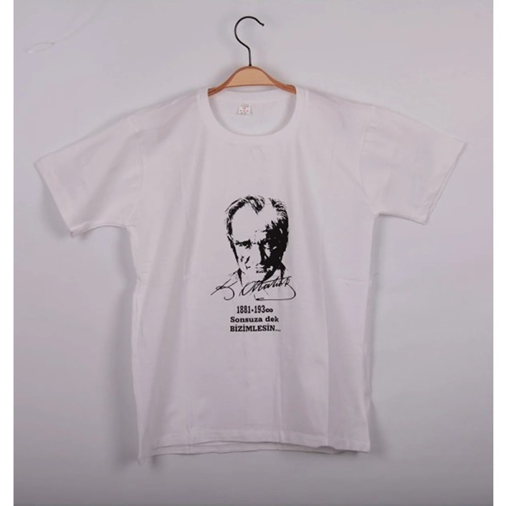 Bebelop Bebeblop Atatürk Baskılı Tişört T-Shirt Unisex 6- 15 Yaş Erkek Çocuk T-shirt Fiyatı