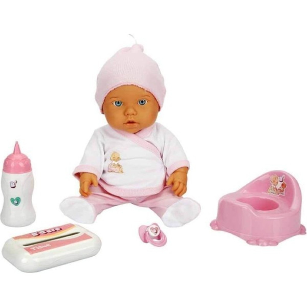 Bebelou Tuvalet Zamanı Altını Islatan Türkçe Konuşan Oyuncak Bebek - Pembe - Renkli Bebek Oyuncakları Fiyatı