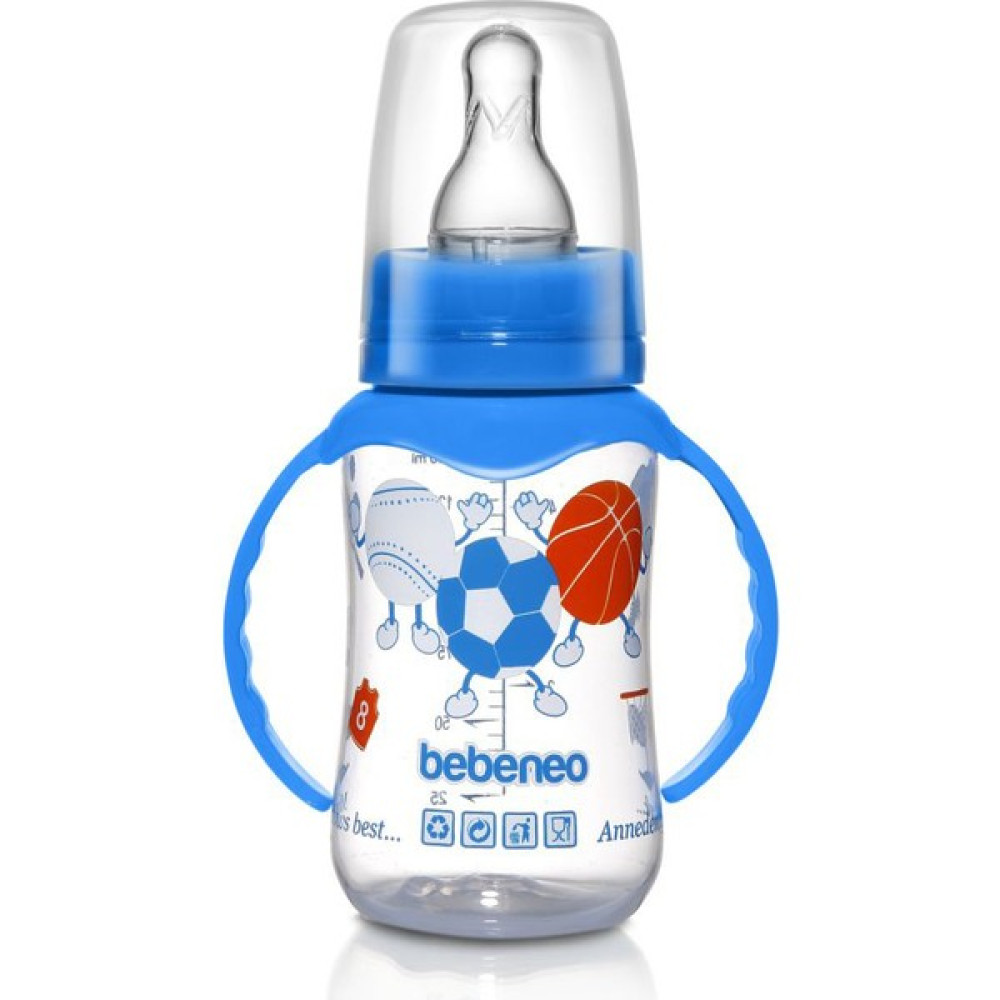 Bebeneo Kulplu Pp Biberon 140 ml - Mavi Biberon Fiyatı