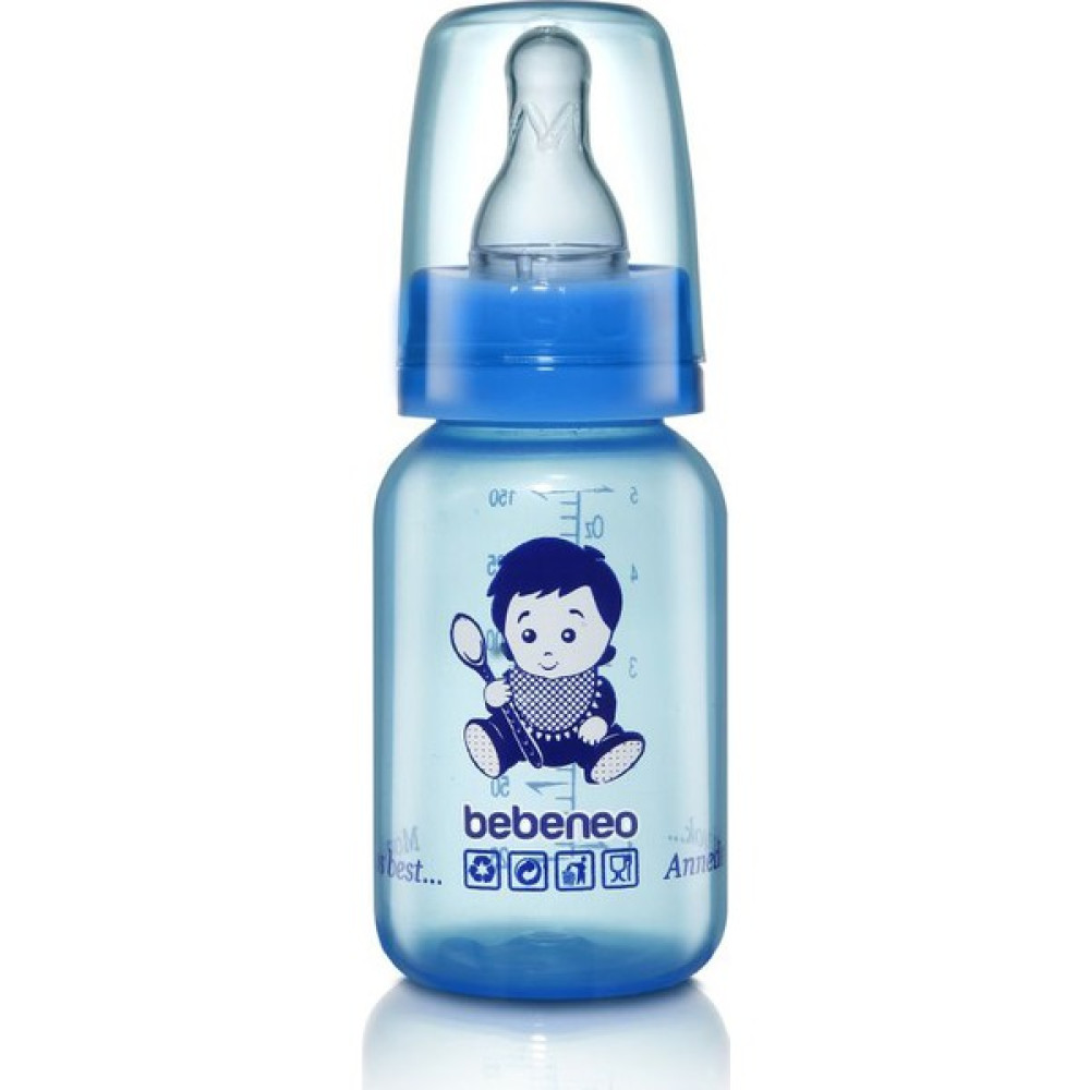 Bebeneo Renkli Pp Biberon 150 ml - Mavi Biberon Fiyatı