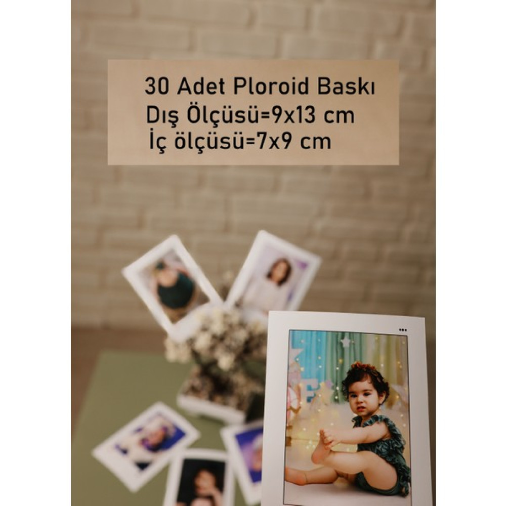 Bebesar Polobeyaz 30 Adet 9X13 cm Ploroid Fotoğraf Baskısı - Beyaz Resim & Fotoğraf Çerçevesi Fiyatı
