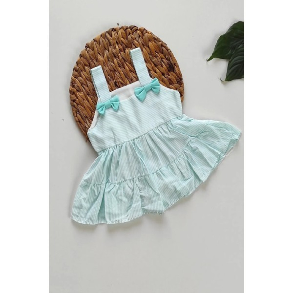 Bebesev Kız Bebek Çocuk Yazlık Elbise Külotlu Kısa Kollu Bebek Elbisesi Fiyatı