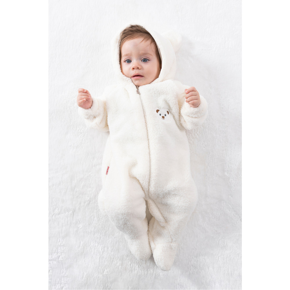 Bebesev Welsoft Peluş Unisex Fermuarlı Kışlık Bebek Uyku Tulumu Bebek Tulumu Çocuk Tulumu Çocuk Kostümü 9 - 12 Ay Beden Bebek Tulumu Fiyatı