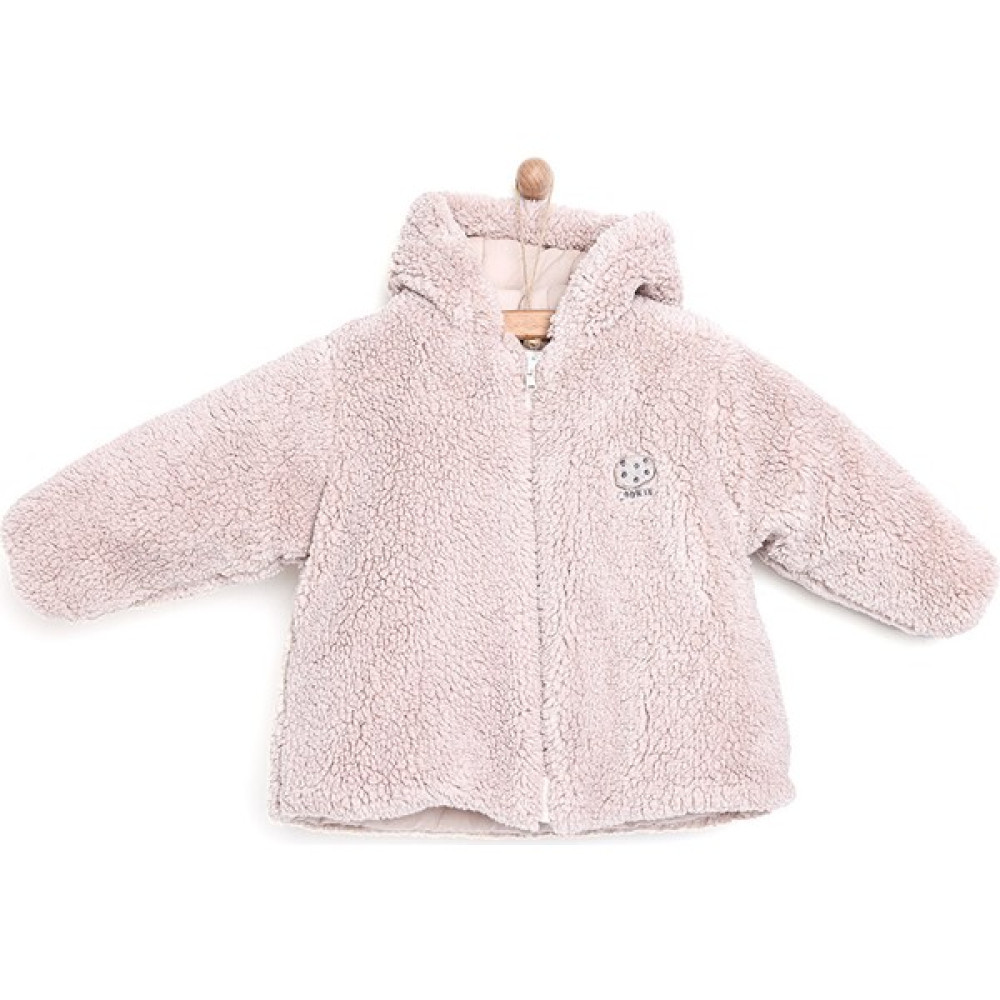 Bebetto Basic Cookie Kuzu Elyaflı Kapüşonlu Mont Unisex Bebek Montu Fiyatı
