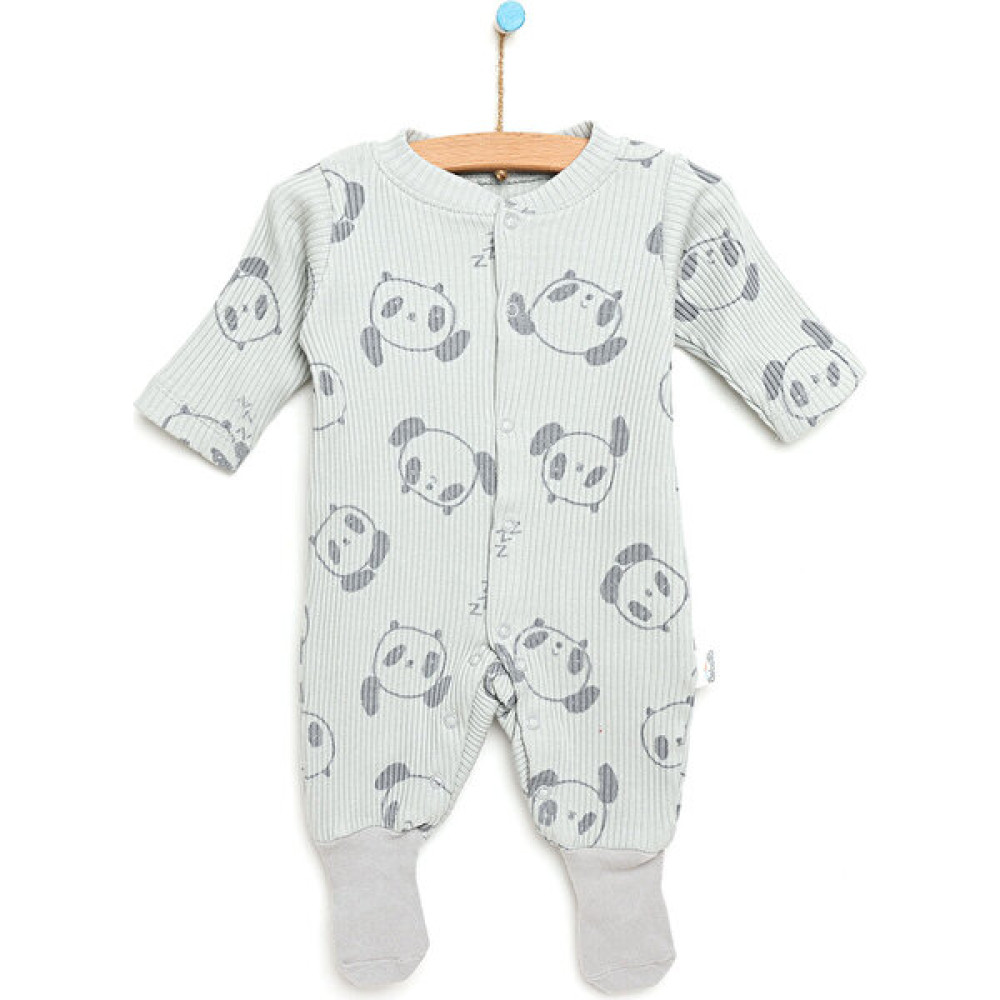 Bebetto Yenidoğan Panda Love Çoraplı Tulum Unisex Bebek Tulumu Fiyatı