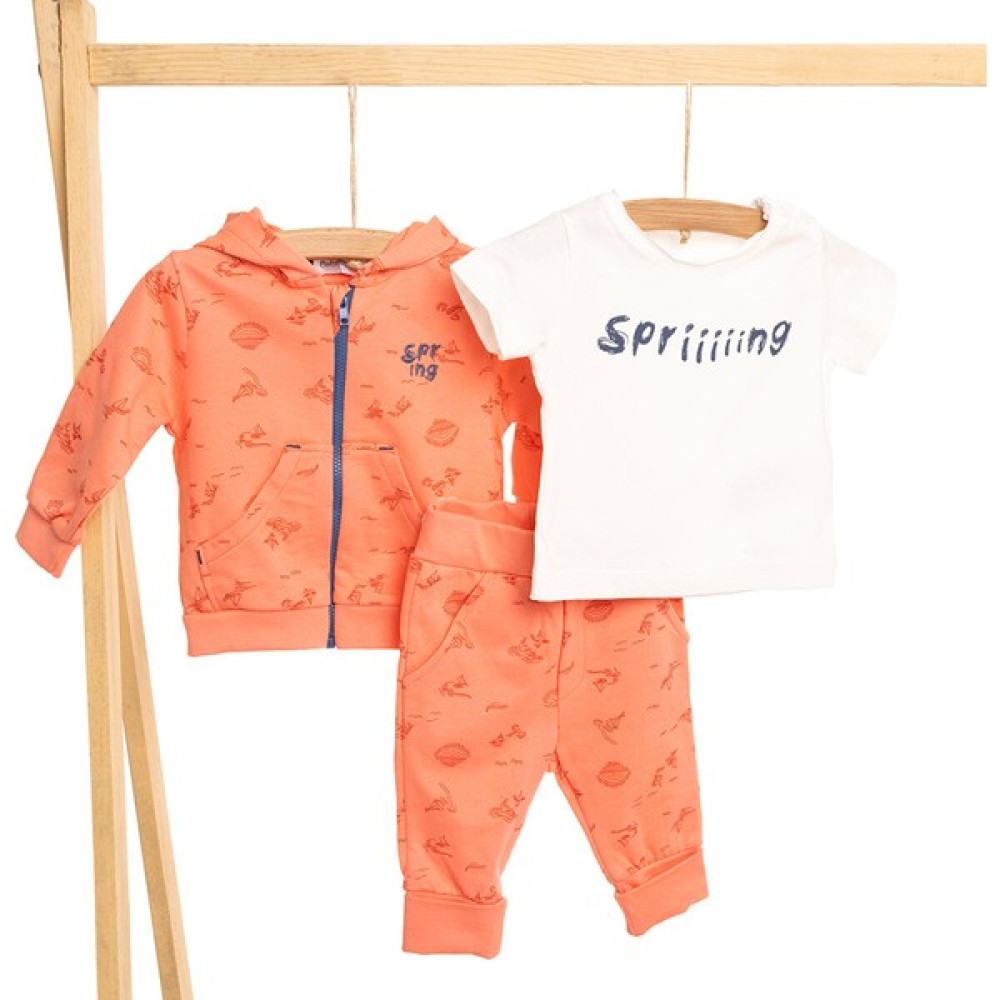 Bebetto Yenidoğan Spring Sweatshirt-Kapüşonlu Hırka-Alt 3lü Takım Kız Bebek Bebek Giysi Takım Fiyatı