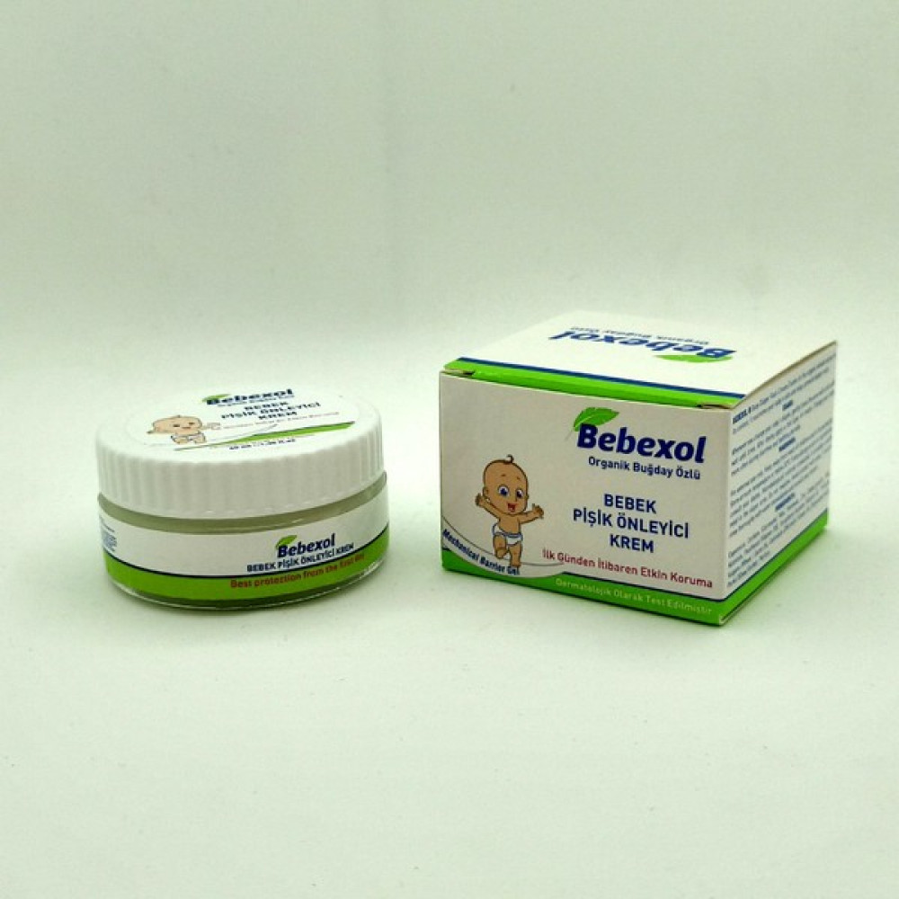 Bebexol Organik Buğday Özlü Bebek Pişik Önleyici Krem - 40 ml - Şeffaf Pişik Önleyici Krem Fiyatı