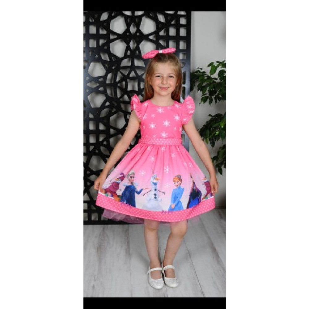 bebexy Pembe Elsa Kız Çocuk Elbise Elbise Fiyatı