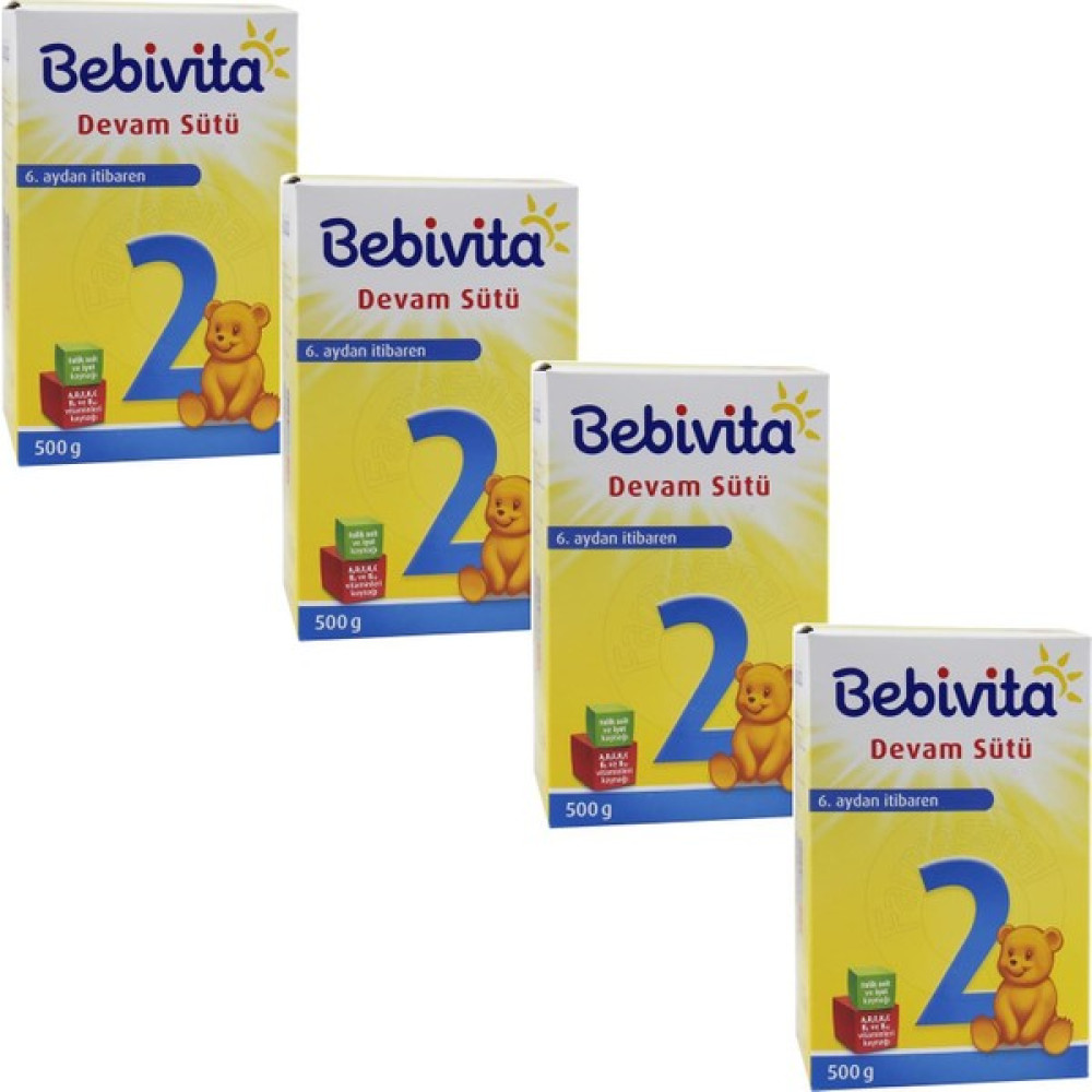 Bebivita 2 Devam Sütü 500 gr 4'lü Paket Oto Boyaları Fiyatı