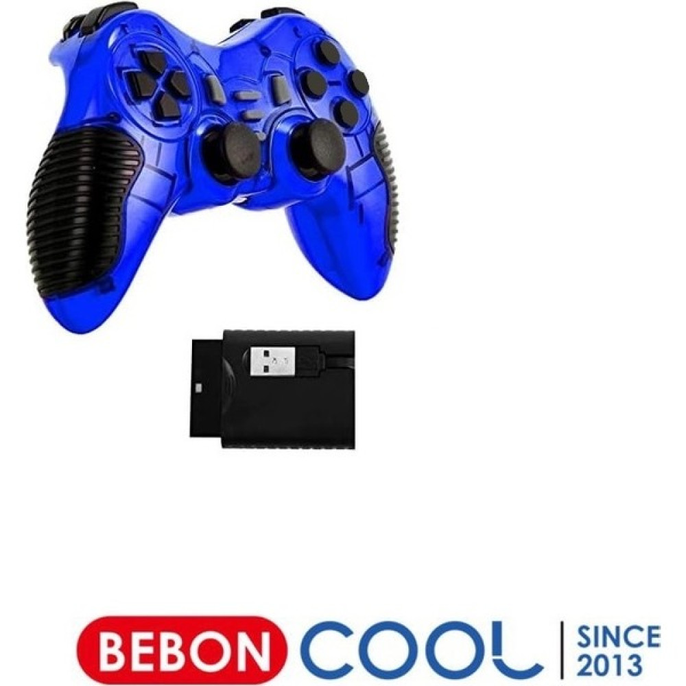 Beboncool 2.4g PS1-PS2-PS3-PC360-WINDOWS Pc-Android Tv-Android Tablet Telefon Uyumlu Titreşimli Kablosuz Joystick Kol - Mavi Konsol Aksesuarları Fiyatı