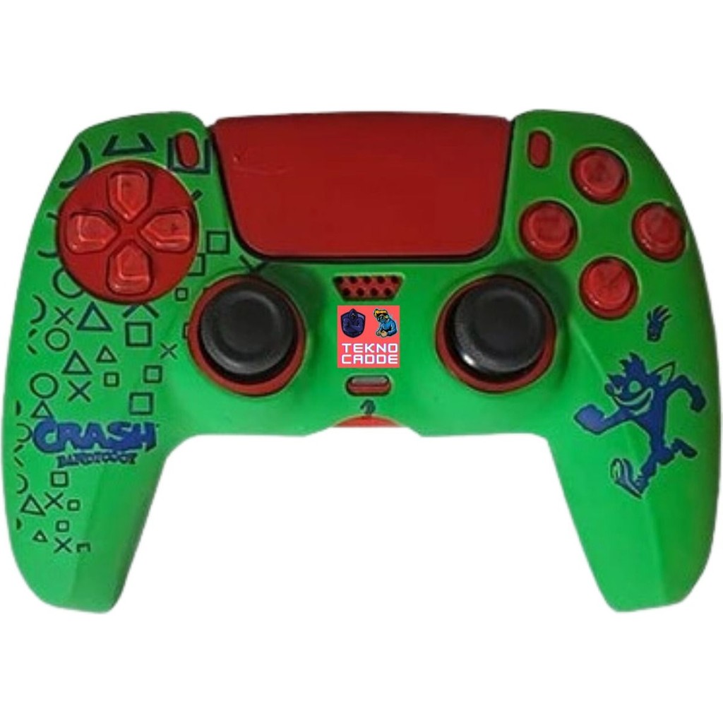 Beboncool Ps5 Dualsense Uyumlu Joystick Koruyucu Silikon Kılıf Crash Bandicot-Yeşil PlayStation 5 PS5 Oyunları Fiyatı
