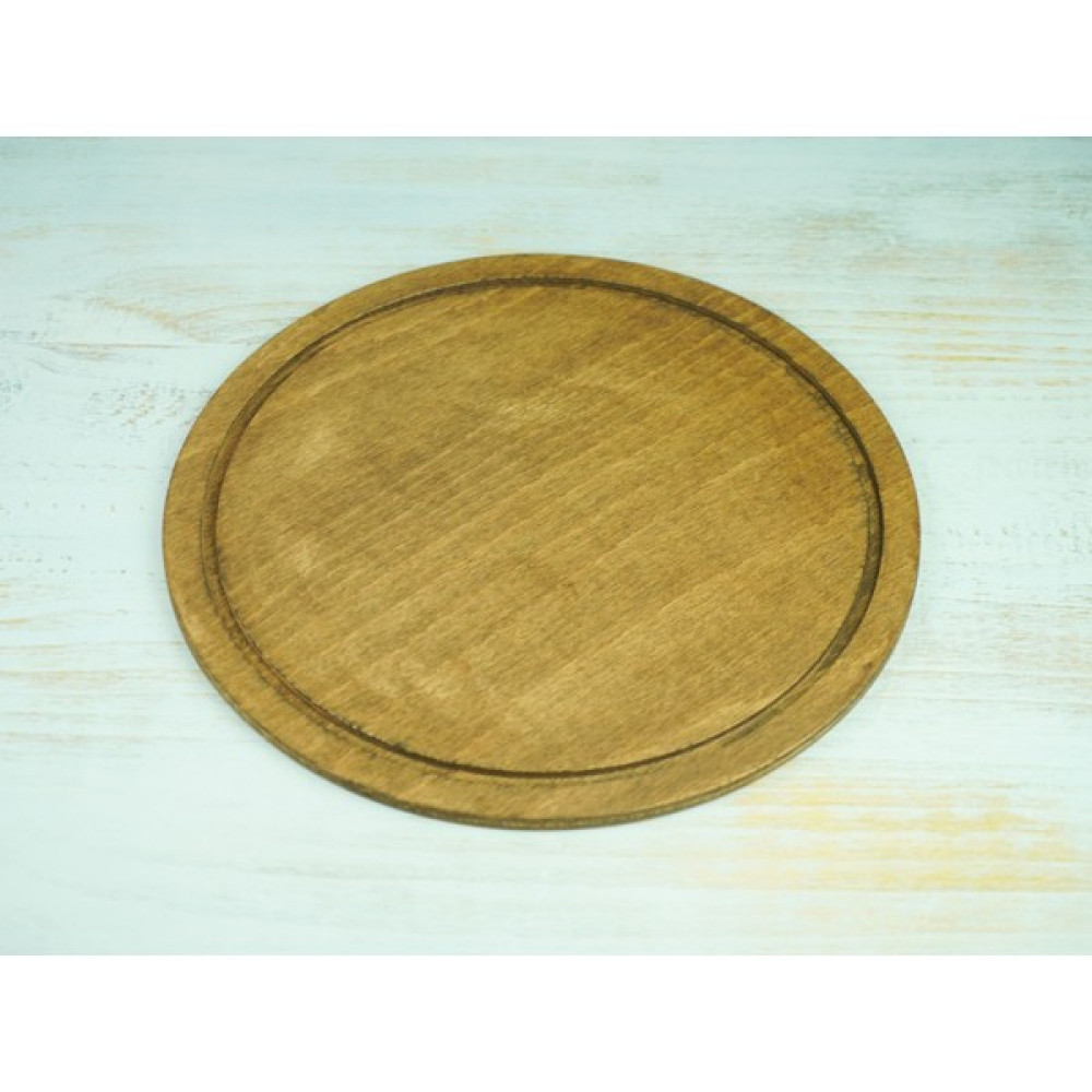 Becen House Becenhouse 30 Cm Yuvarlak Pasta Pizza Ahşap Servis Sunum Tabağı Kahvaltılık - Ceviz Mutfak Gereçleri Fiyatı
