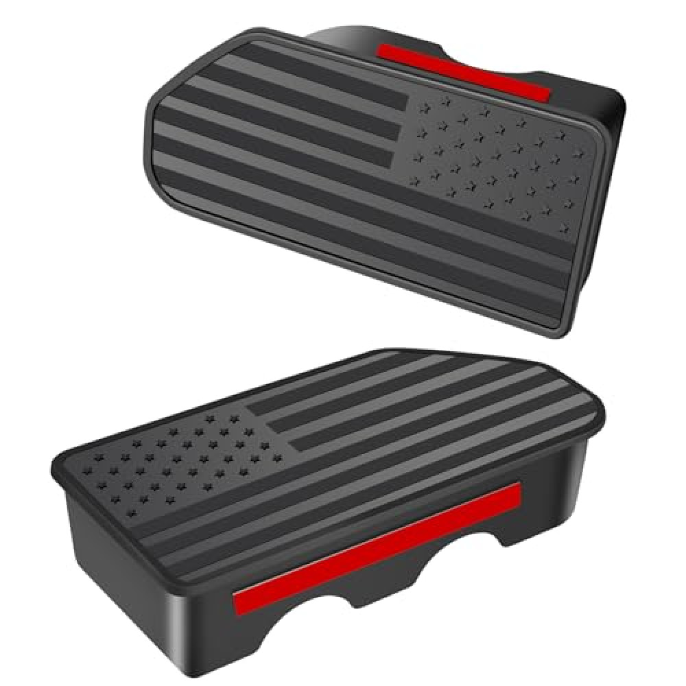 Bed Rail Stake Pocket Covers Fit Chevy Silverado/GMC Sierra 1500(2019-2024),for 2020-2024 GMC Chevy Silverado/GMC Sierra 2500/3500HD,Truck Stake Hole Caps Plugs Fit Chevy Silverado 1500 Accessories