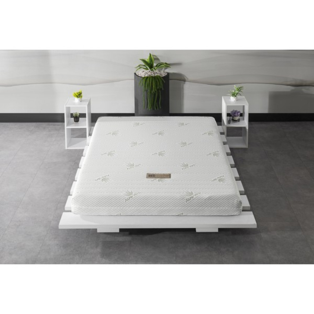 Bed13 140x200 Özel Aleovera Cilt Dostu Dokuma Kumaşlı Yıkanabilir Fermuarlı Kılıflı Yatak - 140 x 200 cm Yatak Fiyatı