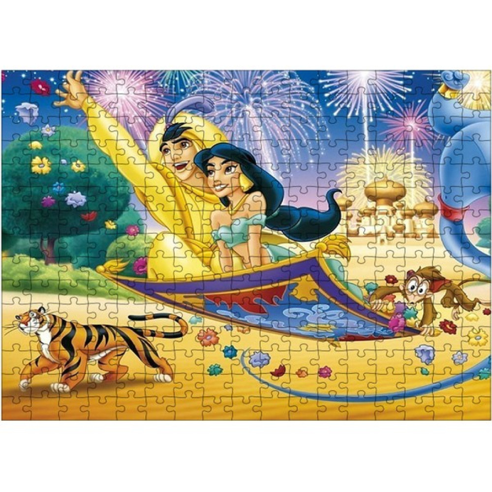 Bedeko Ahşap Mdf Puzzle Yapboz Aladdin ve Uçan Halı 255 Parça 35*50 cm Puzzle & Aksesuarları Fiyatı