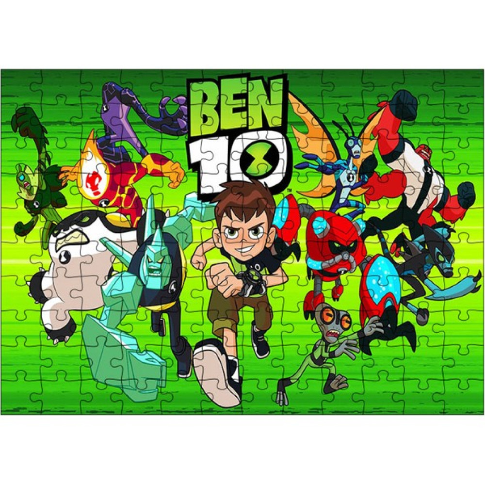 Bedeko Ahşap Mdf Puzzle Yapboz Ben 10 Benten 120 Parça 25*35 cm Puzzle & Aksesuarları Fiyatı