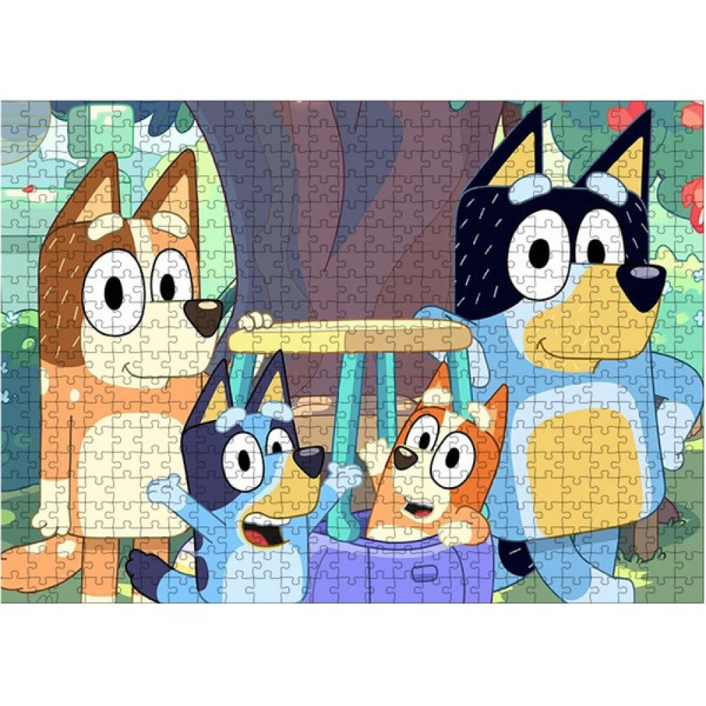 Bedeko Ahşap Mdf Puzzle Yapboz Bluey 500 Parça 50*70 cm Puzzle & Aksesuarları Fiyatı