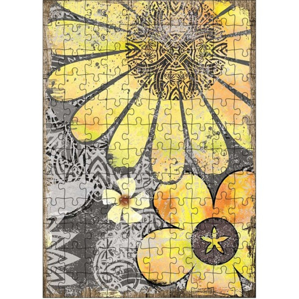 Bedeko Ahşap Mdf Puzzle Yapboz Çiçekli Halı Deseni Puzzle & Aksesuarları Fiyatı