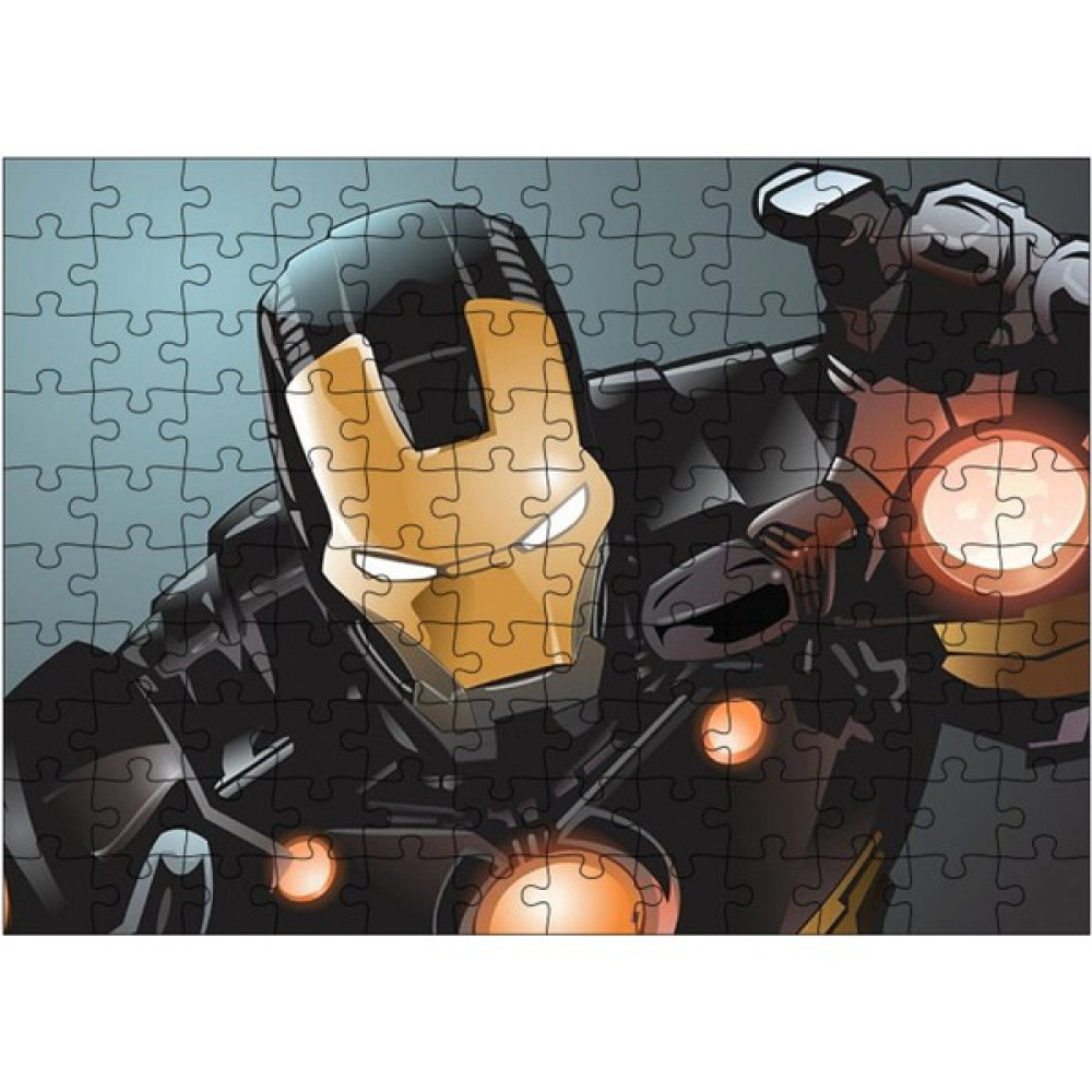 Bedeko Ahşap Mdf Puzzle Yapboz Demir Adam Iron Man 120 Parça 25*35 cm Puzzle & Aksesuarları Fiyatı