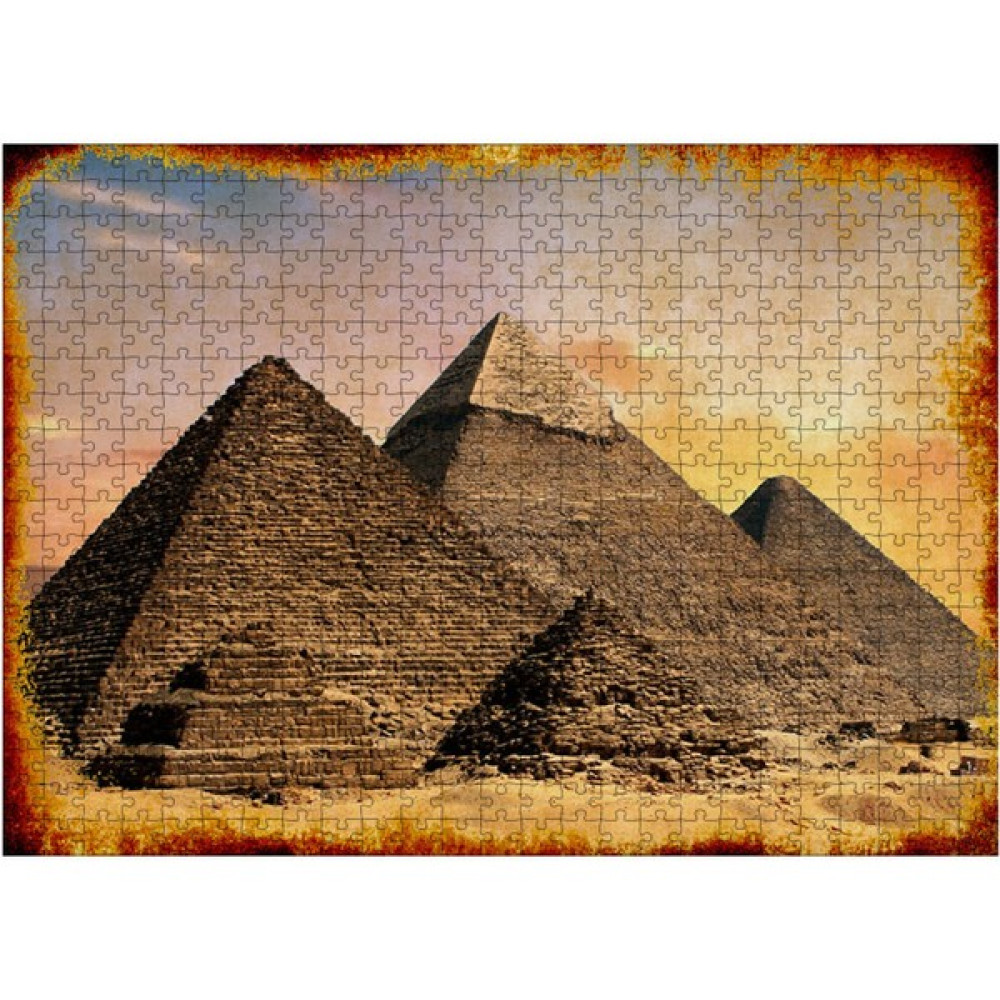 Bedeko Ahşap Mdf Puzzle Yapboz Mısır Piramitleri 500 Parça 50*70 cm Puzzle & Aksesuarları Fiyatı