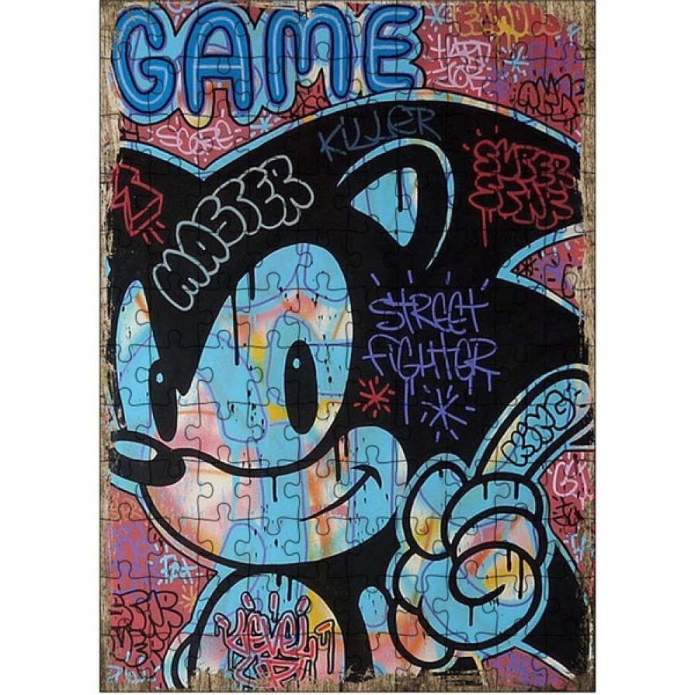 Bedeko Ahşap Mdf Puzzle Yapboz Sonic Oyun Karakteri 120 Parça 25*35 cm Puzzle & Aksesuarları Fiyatı