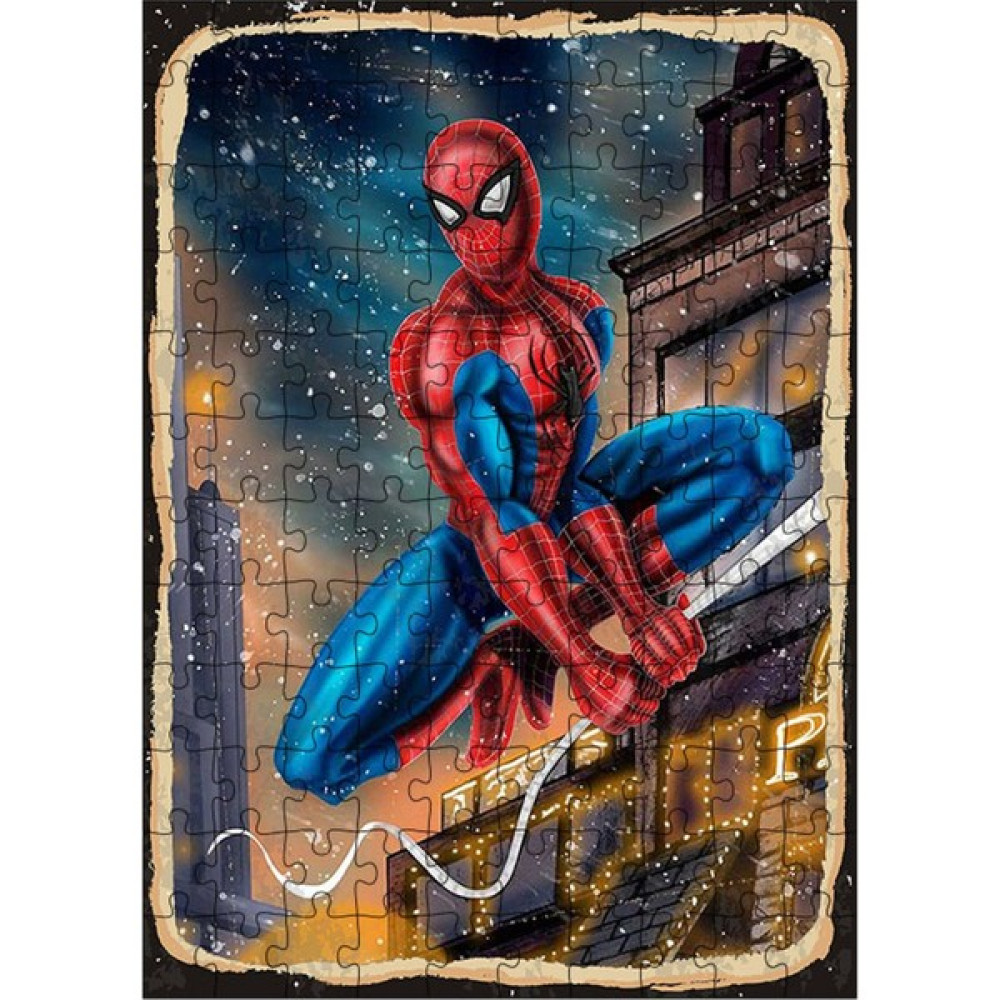 Bedeko Ahşap Mdf Puzzle Yapboz Spiderman Şehri Puzzle & Aksesuarları Fiyatı