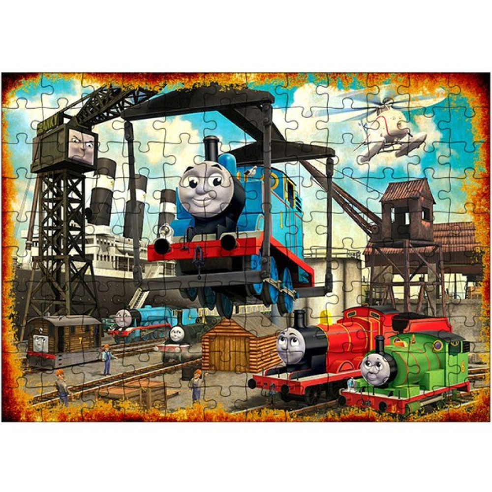 Bedeko Ahşap Mdf Puzzle Yapboz Tren Thomas ve Arkadaşları 120 Parça 25*35 cm Puzzle & Aksesuarları Fiyatı
