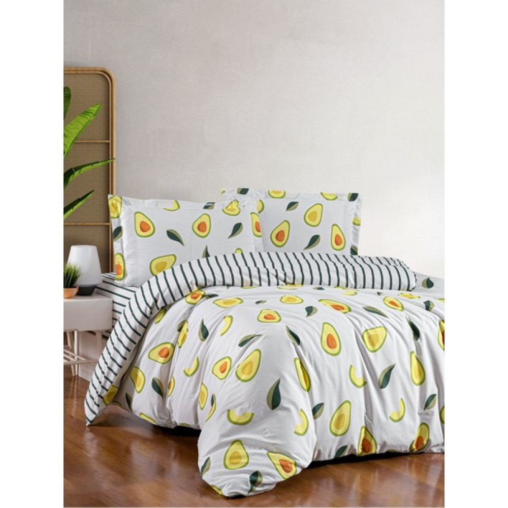 Bedline Fitted Ranforce Nevresim Takımı Tek Kişilik Avocado - 160 x 200 cm - Yeşil Nevresim Takımı Fiyatı