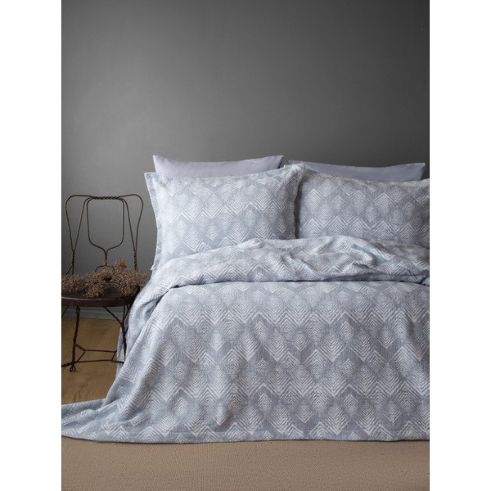Bedline Tek Yatak Örtüsü Çift Kişilik Areca Gri 230X240 cm - 230 x 240 cm Yatak Örtüsü Fiyatı