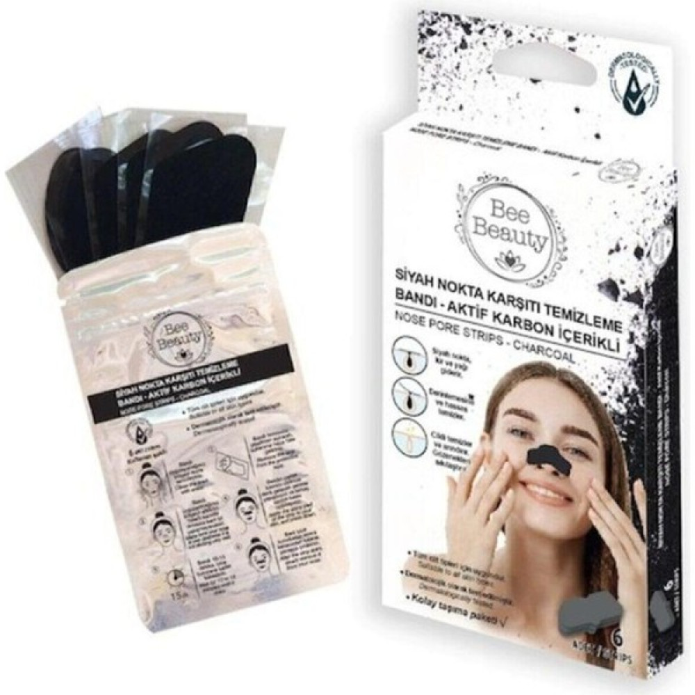 Bee Beauty Aktif Karbon Siyah Nokta Bandı 6 Lı Maskeler Fiyatı