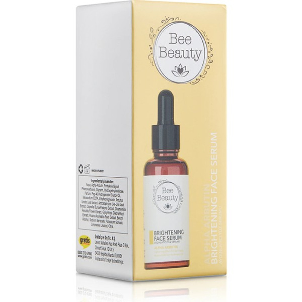 Bee Beauty Alpha Arbutin Aydınlatıcı Yüz Serumu 30 ml Anti-Aging / Yaşlanma Karşıtı Fiyatı