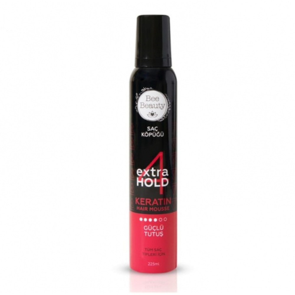 Bee Beauty Keratin Guclu Tutus Sac Kopugu 225 Ml Saç Şekillendirici Köpük Fiyatı