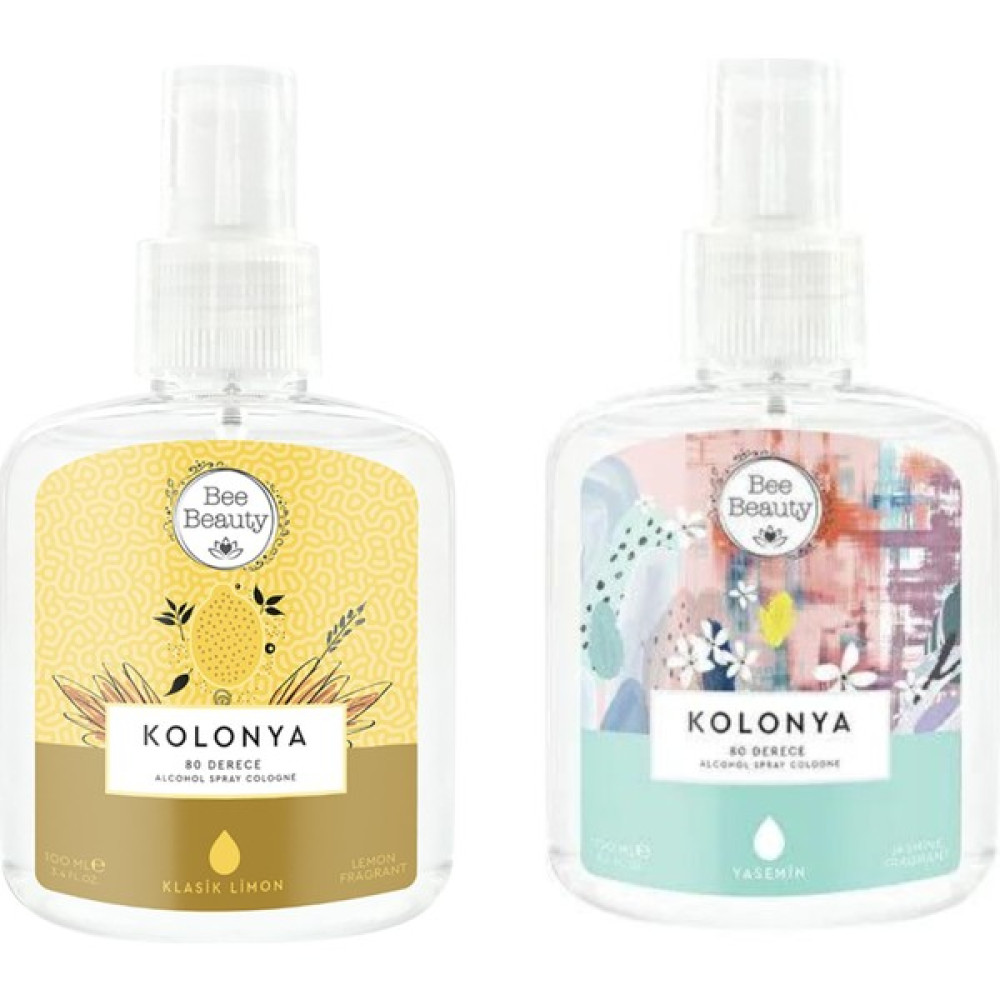 Bee Beauty Klasik Limon Kolonya 100 ml - Bee Beauty Yasemin Kolonya 100 ml Kolonya & Gülsuyu Fiyatı