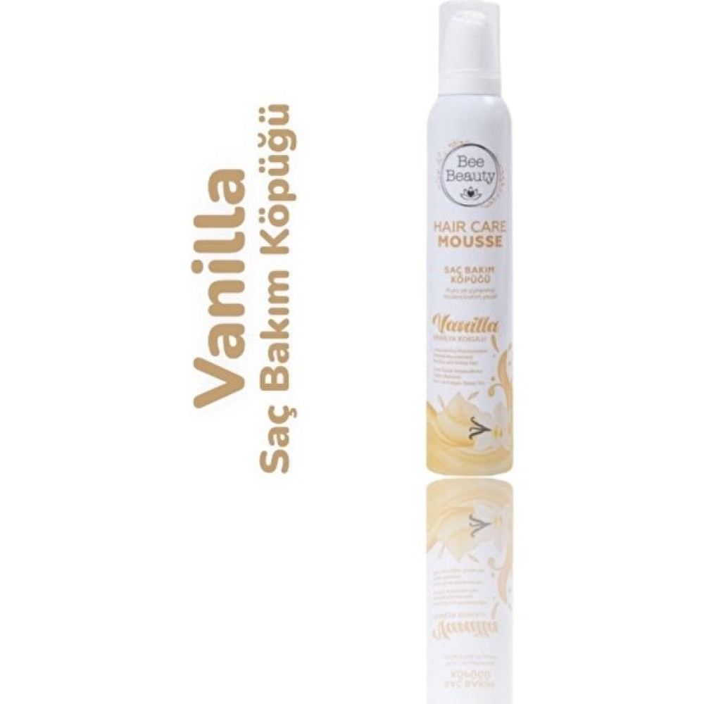 Bee Beauty Tuisstore Bee Beauty Vanilya Kokulu Saç Bakım Köpüğü Vanilla Hair Care Mousse 200 ml Saç Şekillendirici Köpük Fiyatı