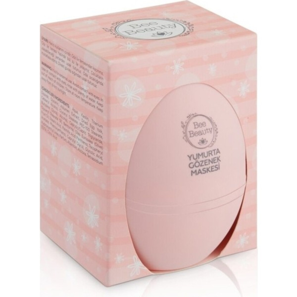 Bee Beauty Yumurta Gözenek Maskesi 100 ml Yüz Maskesi Yumurta Akı Özü ve Kil Maskeler Fiyatı