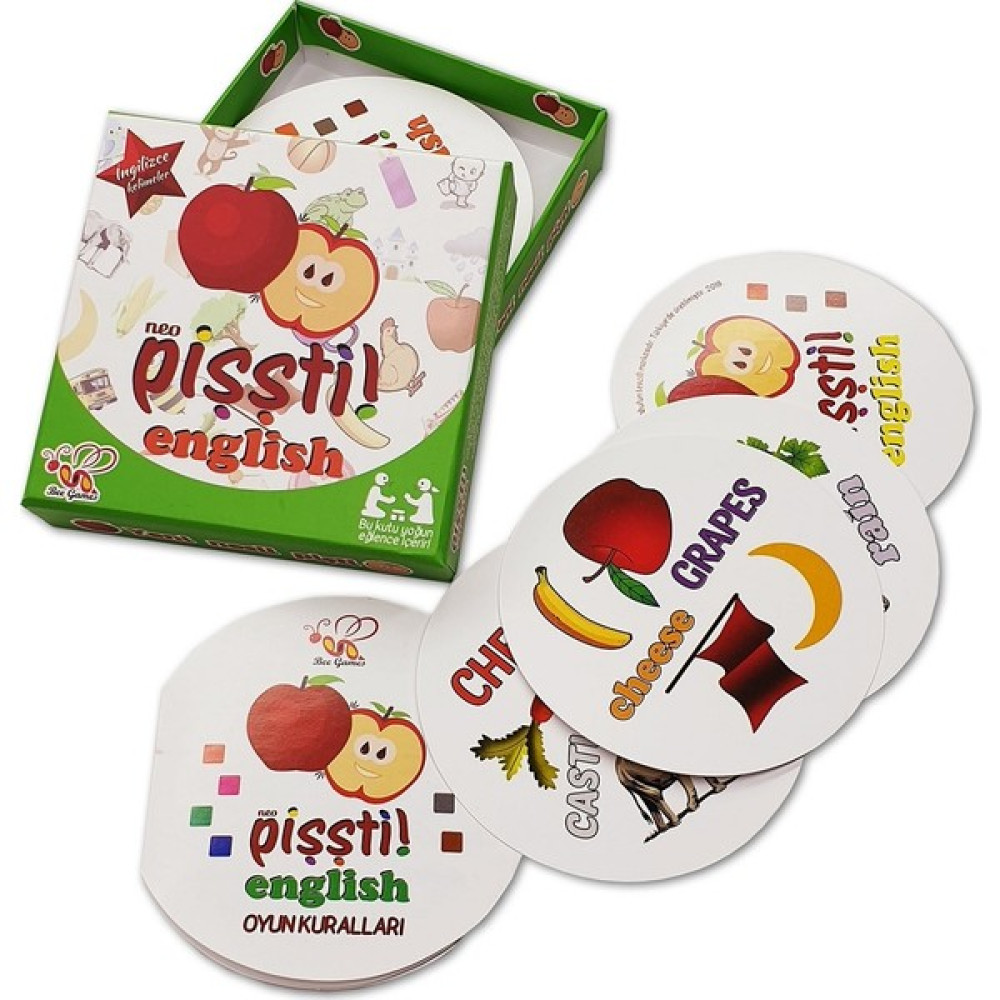 Bee Games Neo Pişşti! Yeni Nesil Pişti İngilizce Oyun Takımları Fiyatı