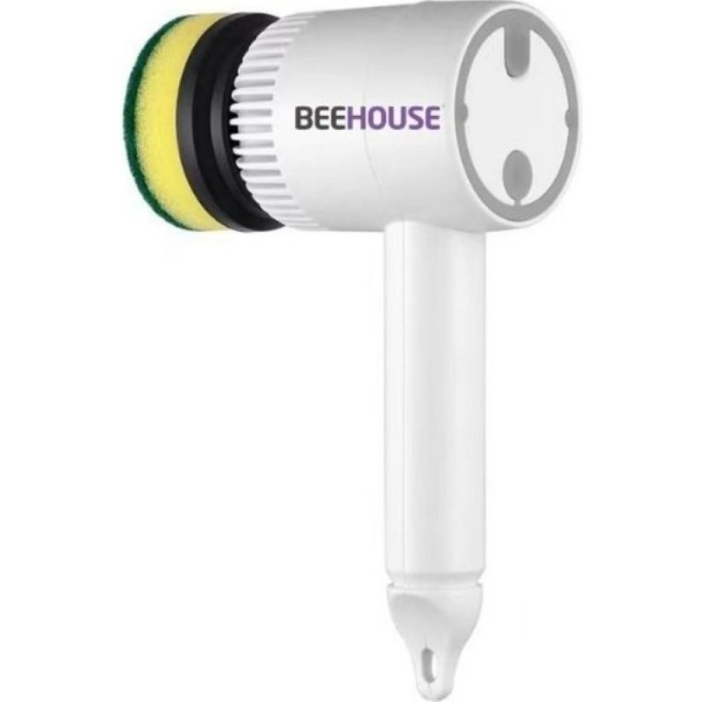 Bee House Şarjlı 2 Başlıklı Otomatik Temizlik Fırçası - Tuvalet Lavabo Tezgah Mutfak Bulaşık Temizlik Fırçası - Beyaz Parlatıcı ve Temizleyiciler Fiyatı