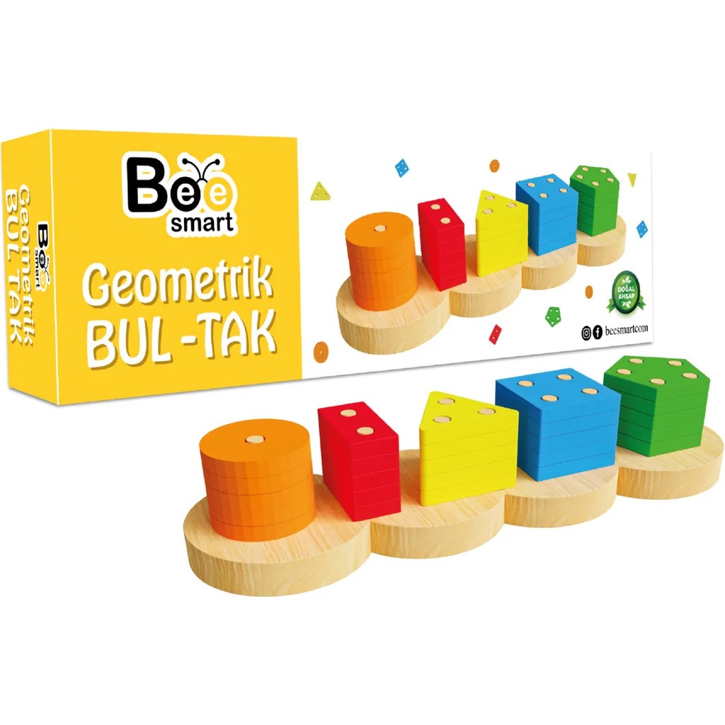 Bee Smart Bul Tak - Standart Ahşap Oyuncaklar Fiyatı