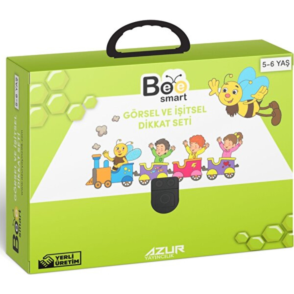 Bee Smart Görsel ve İşitsel Dikkat Seti 5-6 Yaş Zihinsel Gelişim Kitapları Fiyatı