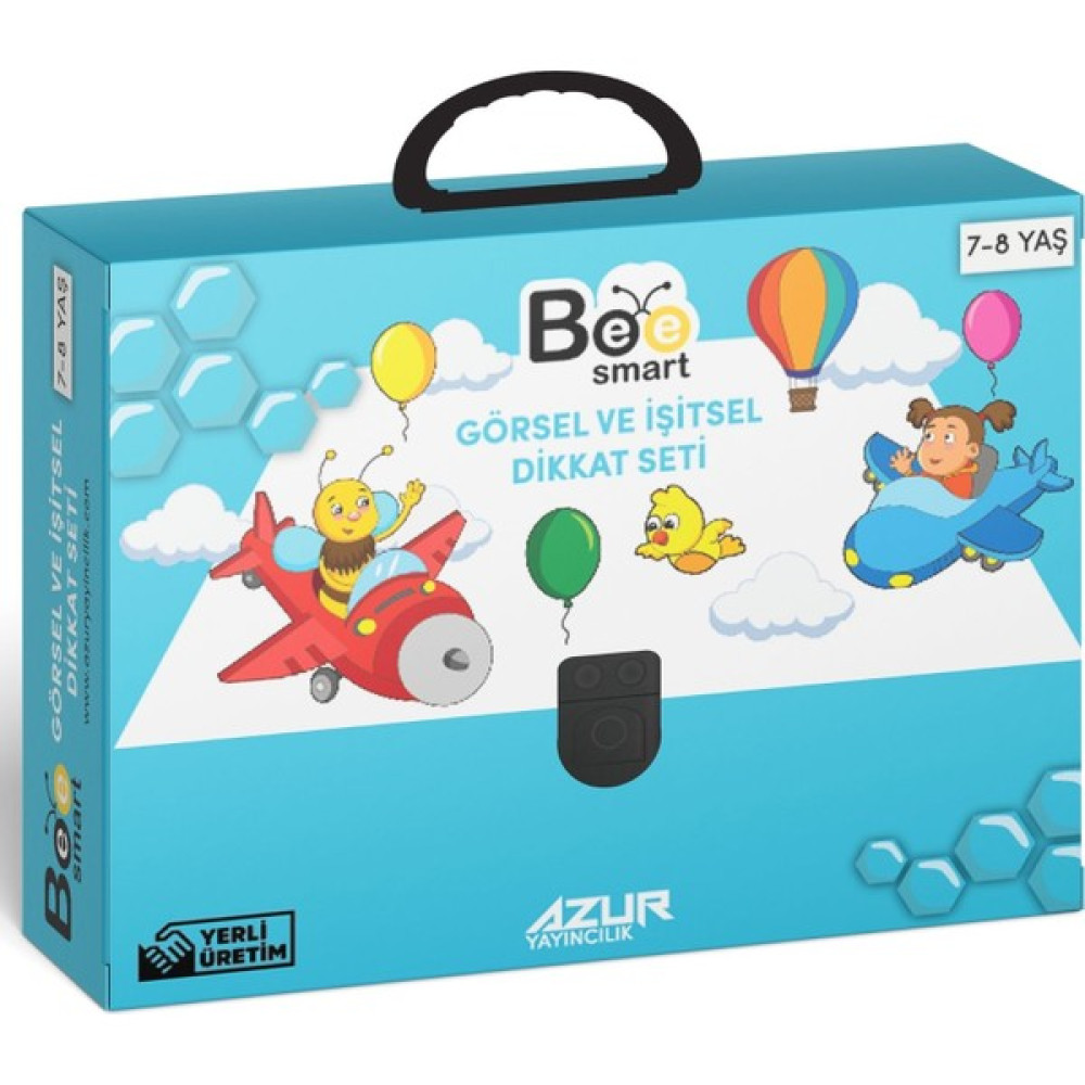 Bee Smart Görsel ve İşitsel Dikkat Seti 7-8 Yaş Zihinsel Gelişim Kitapları Fiyatı