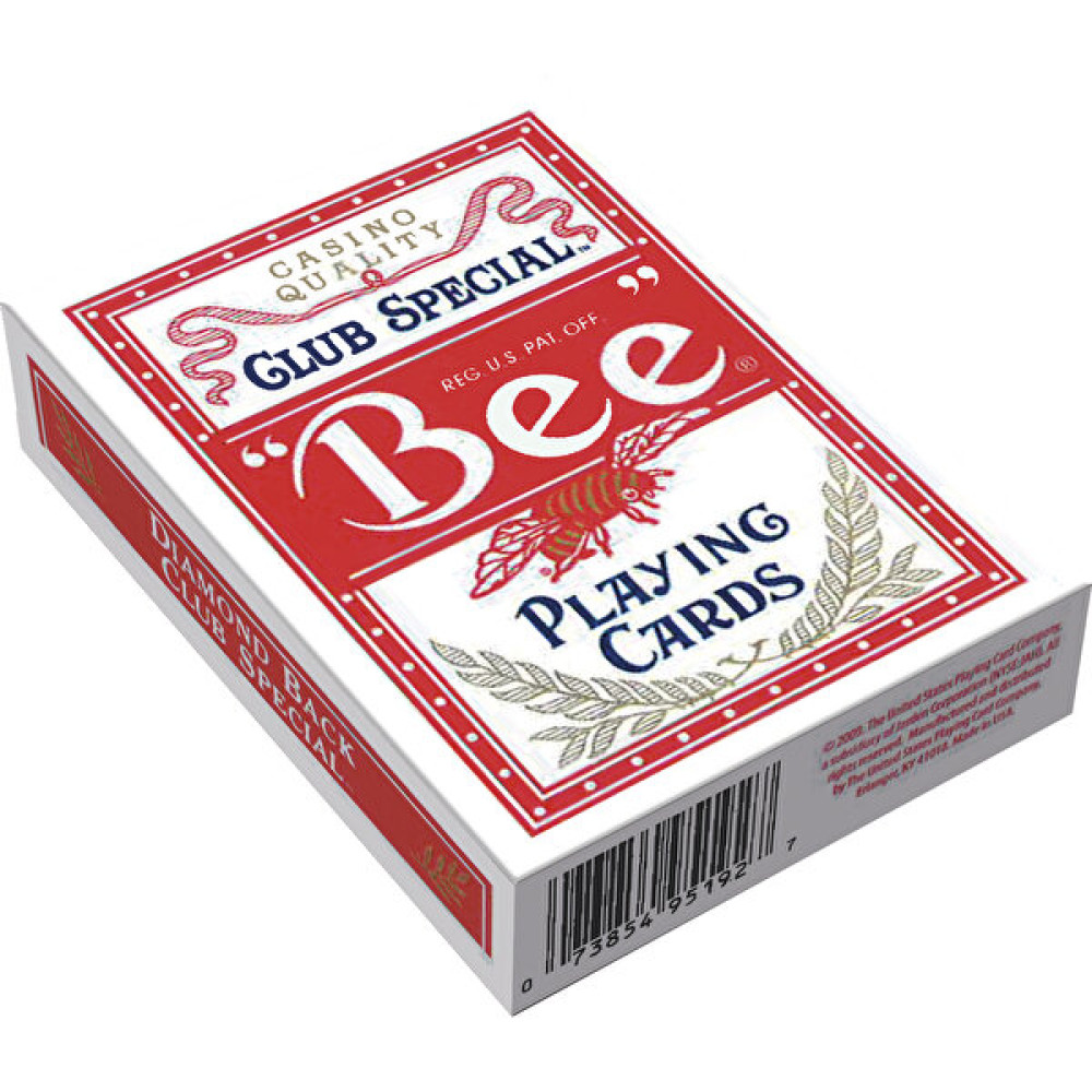 Bee Standard Index 1 Paket Kırmızılı deste Oyun Kartı Oyun Takımları Fiyatı