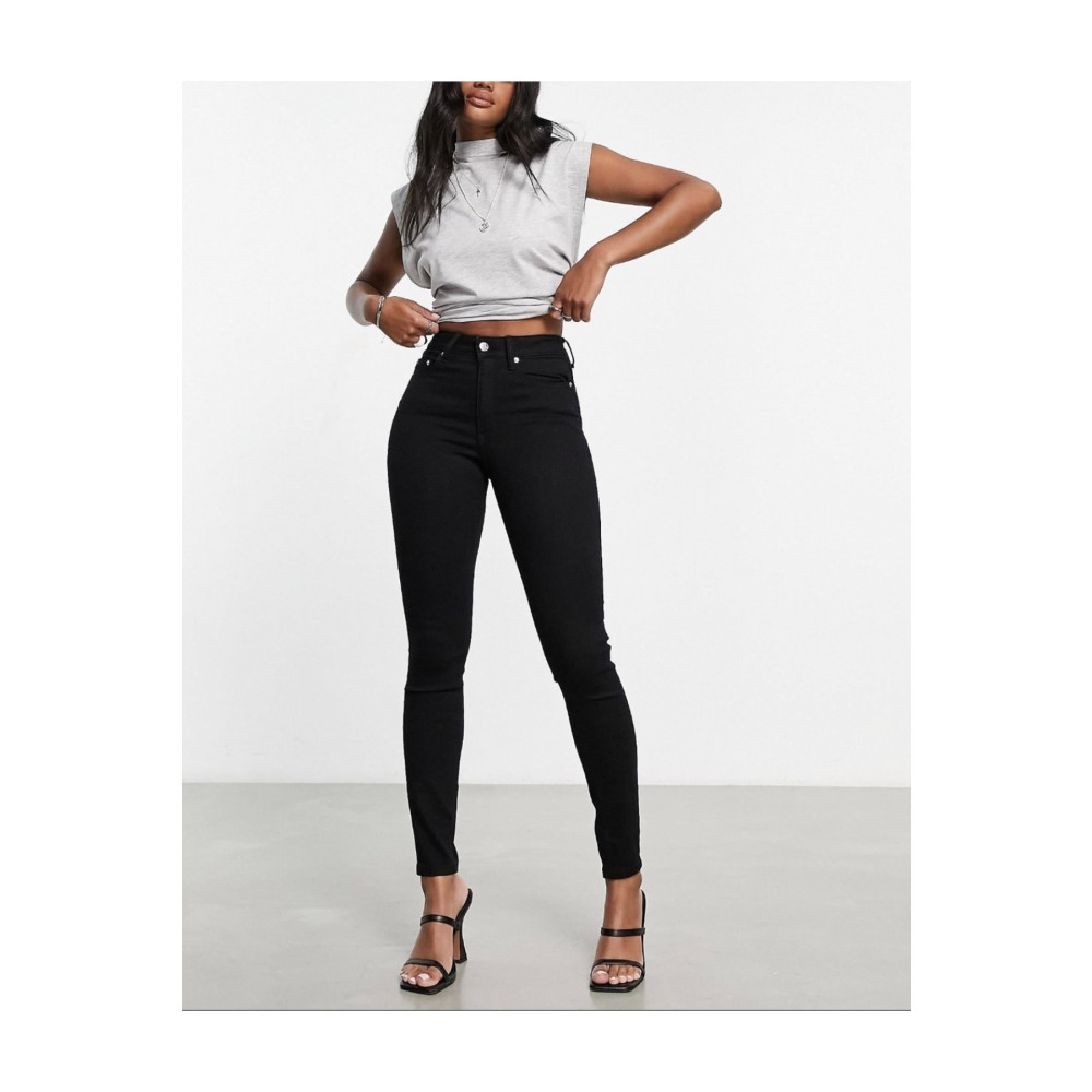 bee Trefjns Siyah Skinny Likralı Yüksek Bel Ekstra Esnek Kot Pantolon-trefjeans 38 Beden Bayan Jeans / Kot Pantolon Fiyatı