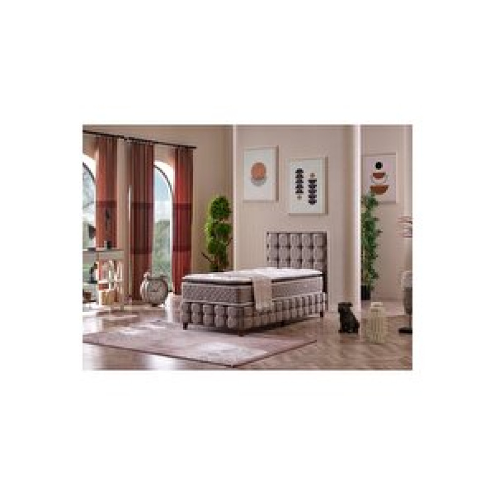 Beehanem 90x190 Tek Kişilik Begonya (baza+başlık+yatak) 3lü Set Baza Fiyatı