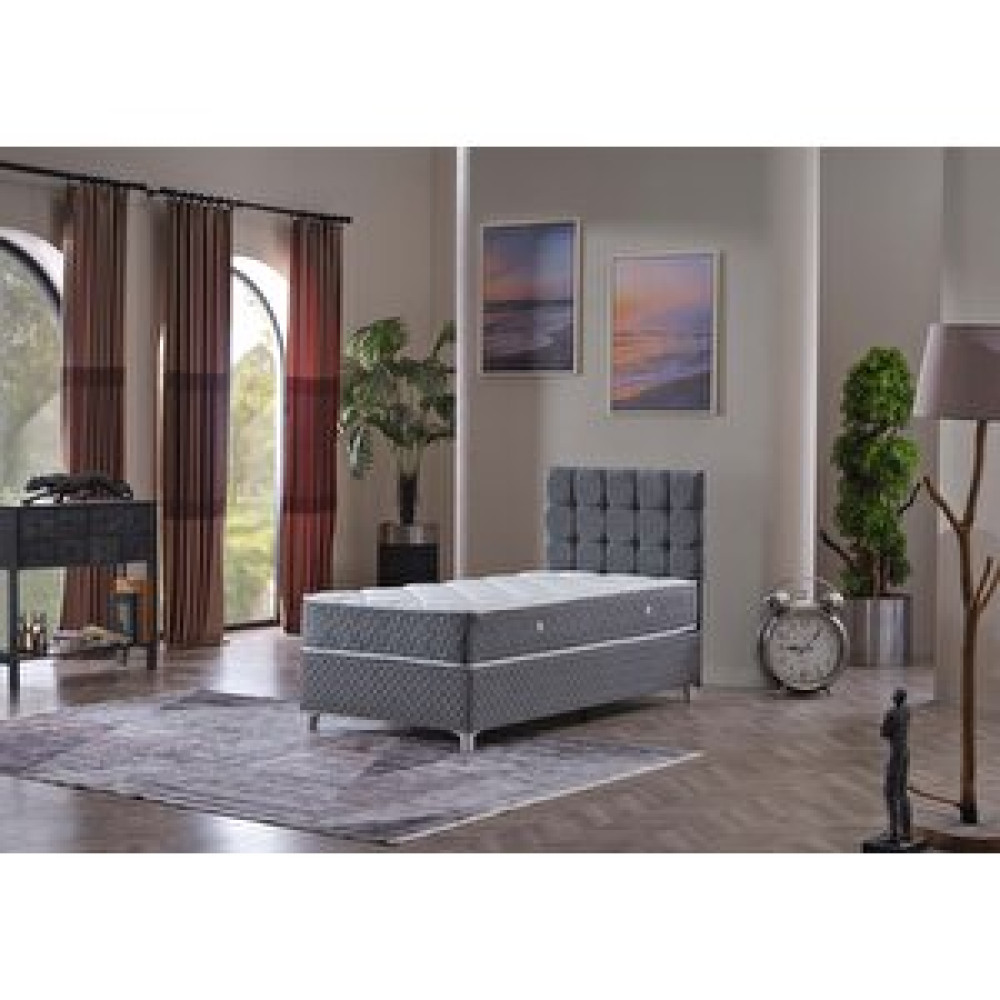 Beehanem 90x190 Tek Kişilik Bengü (baza+başlık+yatak) 3lü Set Baza Fiyatı